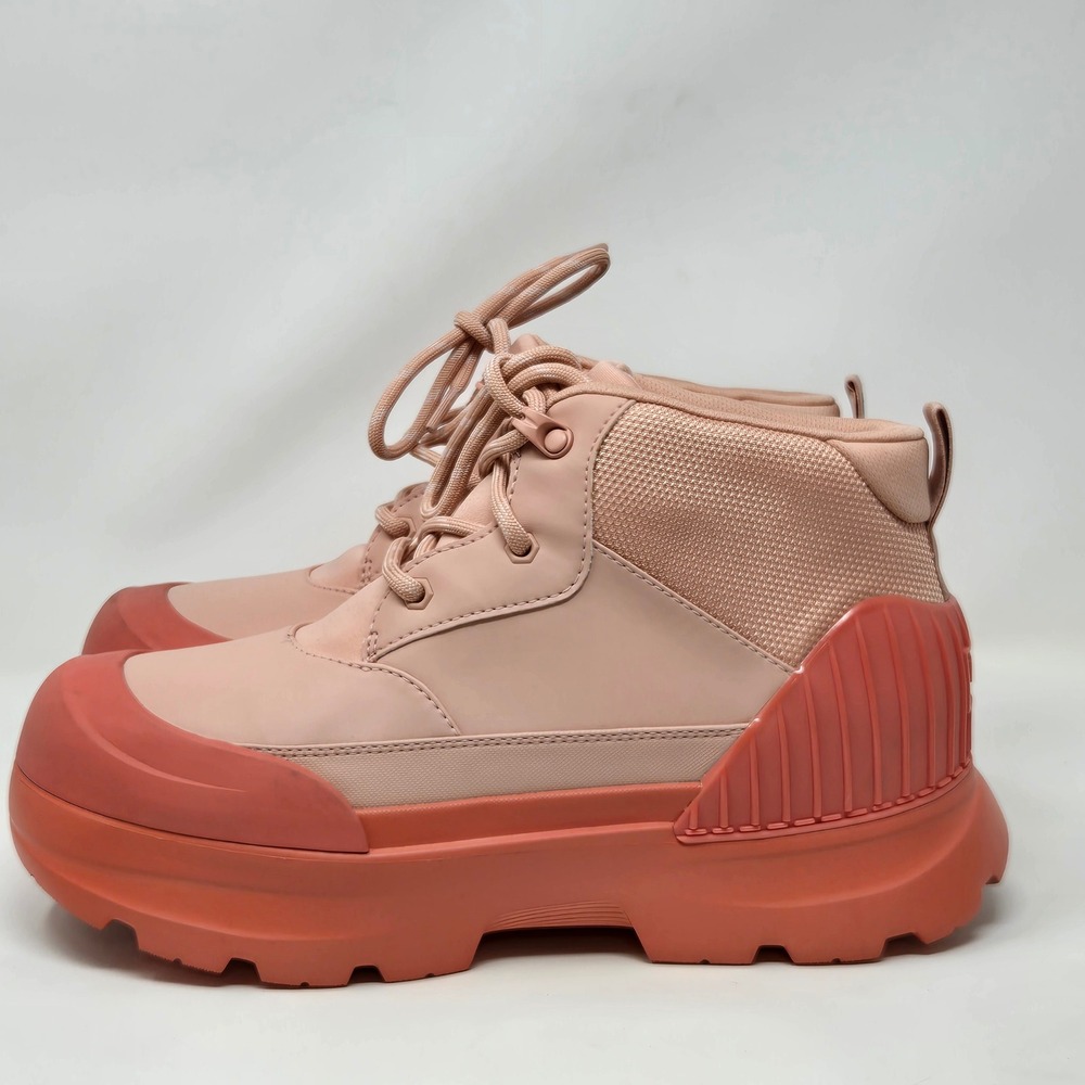 UGG Women Numel X 1152724  Dark Peach Women Shoes Chunky Sole  Ankle Boots 9.5‎